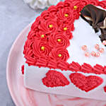 Charming Vanilla Half-Cake