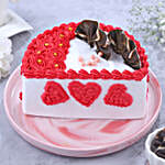 Charming Vanilla Half-Cake