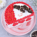 Charming Vanilla Half-Cake