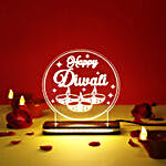 Happy Diwali LED Table Top
