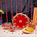 Radiant Red Karwa Chauth Sargi Hamper