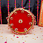 Radiant Red Karwa Chauth Sargi Hamper