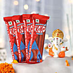 Diwali Blessings Ganesha Idol & Chocolate Surprise
