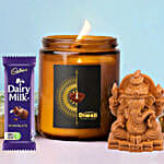 Green Apple Scented Candle & Diwali Surprise