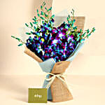 Blue Orchid Blessings Bouquet