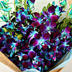 Blue Orchid Blessings Bouquet