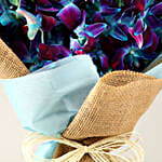 Blue Orchid Blessings Bouquet
