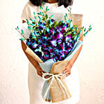 Blue Orchid Blessings Bouquet
