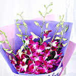 Purple Orchid Personalised Wish