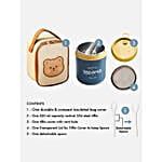 Cute Bear Lunch Box With Cover