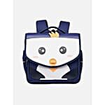 Cute Penguin Toddler Backpack- Blue