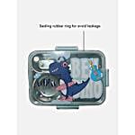 Dino Fun Lunch Box- Blue