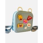 Marigold Movable Trinkets Kids Backpack- Blue