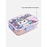 Pink  Color Unicorn Insulated Lunch Box