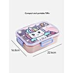 Pink  Color Unicorn Insulated Lunch Box