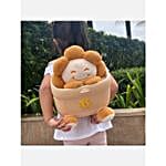 Smiley Sunflower Kids Soft Backpack