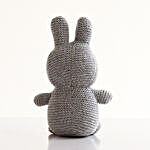 Coco Bunny Knitted Soft Toy- Grey