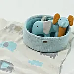 Newborn's Delight Gift Bundle- Blue
