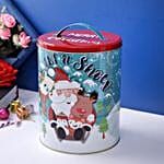 Christmas Joy Storage Box- Blue