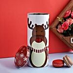 Reindeer Trinket Tower- White