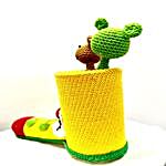 Quirky Toe Crochet Penstand