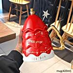 Surprise & Sip Merry Mug- Red
