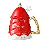 Surprise & Sip Merry Mug- Red