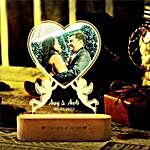 Personalised Cupid Love Photo Lamp