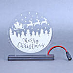 Snowy Christmas LED Tabletop