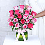 Blissful Love Roses Arrangement