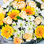 Sunny Wishes Vibrant Floral Bouquet