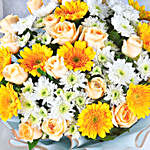 Sunny Wishes Vibrant Floral Bouquet