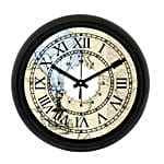 Elegance Personified Black Wall Clock