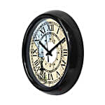 Elegance Personified Black Wall Clock