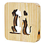 Forever Dog & Cat Love Table Lamp