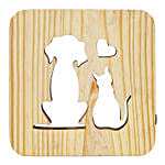 Forever Dog & Cat Love Table Lamp
