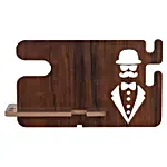 Multiutility Desk Organiser- Brown