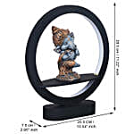 Rustic Look Lord Ganesha Night Lamp