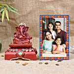 Personalised Frame & Festive Ganesha Idol
