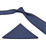 Kavove Refreshing Blue Polka Dot Tie Gift Combo