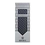 Kavove Silver Suave Tie & Pocket Square Set