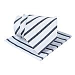 Kavove Dashing Stripes Tie & Pocket Square Set