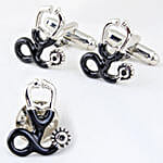 Peluche Doctor Special Cufflink & Lapel Pin