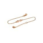 Manash Infinity Chain Bracelet Rose Gold