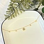 Delicate Baguette Choker Necklace
