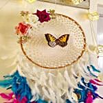 Aqua Magic Butterfly Dreamcatcher
