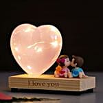 Love Glow Couple Showpiece