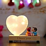 Love Glow Couple Showpiece