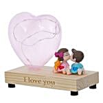 Love Glow Couple Showpiece