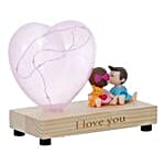 Love Glow Couple Showpiece